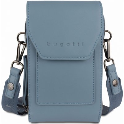 Bugatti dámská taška přes rameno crossbody na doklady ALMATA 49665339 modrá – Zboží Mobilmania