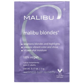 Malibu C Wellness Remedy Blondes kúra pro obnovu blond barvy vlasů 5 g
