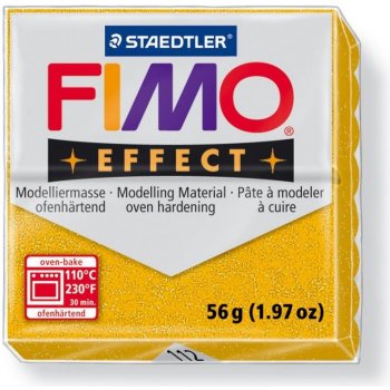 FIMO Staedtler Effect se třpytkami 56 g zlatá