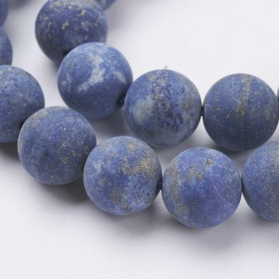 Přírodní lapis lazuli - matný - ∅ 10 mm - 1 ks – Zboží Mobilmania