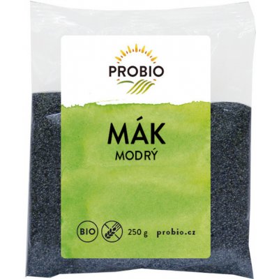 BIO mák modrý celý, 250 g