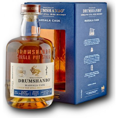Drumshanbo Single Pot Still Marsala Cask 43% 0,7 l (kazeta) – Hledejceny.cz
