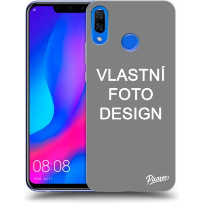 Pouzdro Picasee silikonový Huawei Nova 3 - Vlastní design/motiv čiré – Zboží Mobilmania