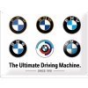 Obraz Retro cedule plech 30 x 40 cm BMW (Logo Evolution)