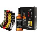Jack Daniel's Old N°. 7 40% 0,7 l (dárkové balení ponožky) – Zboží Dáma