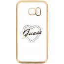 Pouzdro Guess Liquid Glitter Hard Case Samsung G950 Galaxy S8 zlaté