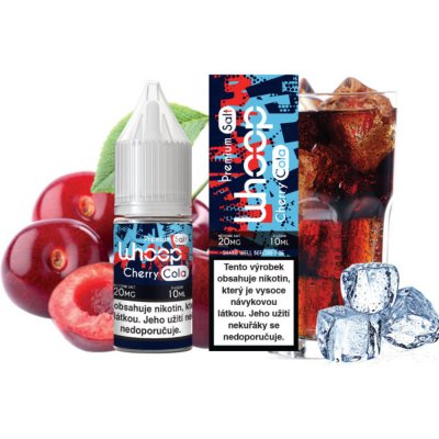 Whoop Salt Cherry Cola 10 ml 20 mg – Zbozi.Blesk.cz