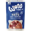 Kapsička pro kočky WOW Cat Paté Senior Zvěřina a Králík 125 g