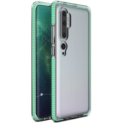 IZMAEL Spring clear TPU Xiaomi Mi Note 10/Mi Note 10 Pro/Mi CC9 Pro - Slabě zelené – Zboží Mobilmania