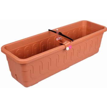 Plastkon Samozavlažovací Truhlík FANTAZIE teracota 40 x 19 x 18 cm