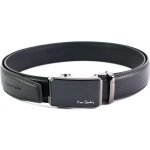 Pierre Cardin Pánský kožený opasek 656 HY09 černý – Zboží Dáma