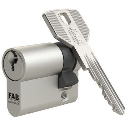 Assa Abloy FAB 3**** PROFI 29/35 mm Nikl, jednostranná – Zboží Mobilmania