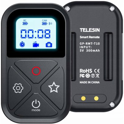 Telesin T10 Bluetooth dálkový ovladač na GoPro Hero 9 / 8 GP-RMT-T10