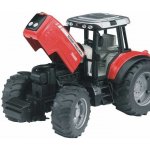 Bruder 2045 Traktor MASSEY FERGUSON 7480 s valníkem – Zboží Dáma