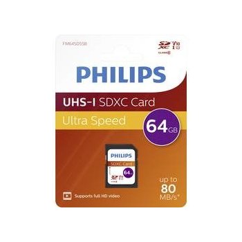 Philips SDXC Class 10 64 GB FM64SD55B/00