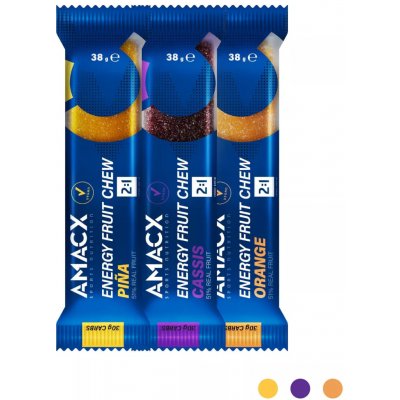 Amacx Energy Fruit Chew energetická tyčinka 38 g – Hledejceny.cz