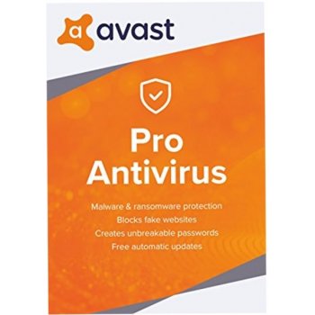 avast! Pro Antivirus 3 lic. 1 rok (APE8012RCZ003)