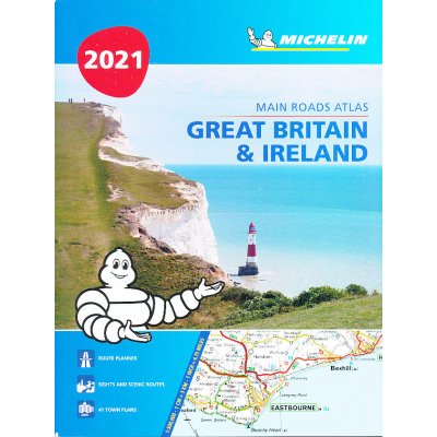 Michelin vydavatelství atlas Great Britain,Ireland 1:300 t. brožovaný 2021