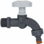 BRADAS Plastový kohout na hadici 3/4" WHITE LINE – Sleviste.cz