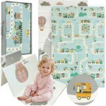 Happy Kiddo PĚNOVÁ PODLOŽKA PRO DĚTI Skládací Oboustranná XPE – Zboží Mobilmania