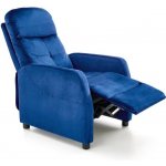 Halmar Felipe 2 velvet modré – Zboží Mobilmania