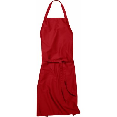 Workwear Verona 90 Dlouhá zástěra s laclem 00131-01 Red – Hledejceny.cz