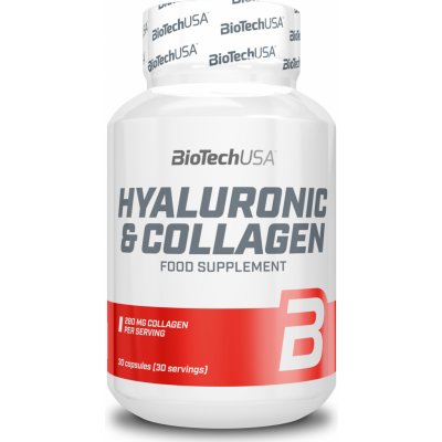 BioTech Hyaluronic & Collagen 30 tablet – Hledejceny.cz