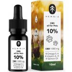 Hemnia CBD v lososovém oleji pro zvířata 10 % CBD 1000 mg 10 ml – Hledejceny.cz