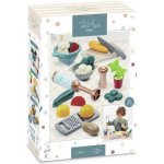 Écoiffier Kuchyňská sada na vaření s ručním mixérem Vert Azur a prkénko na krájení 20 doplňků od 18 měsíců – Zboží Dáma