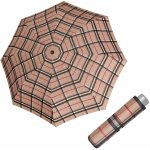Doppler Mini Light Check pánský skládací deštník hnědý – Sleviste.cz