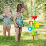 Splash KIK KX5391 Zahradní fontána pro děti Flower – Zboží Mobilmania