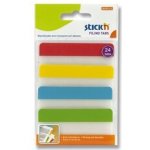 Hopax Stick'n Clearnote - samolepicí proužky - 38 × 76 mm, 4 barvy × 6 ks – Hledejceny.cz