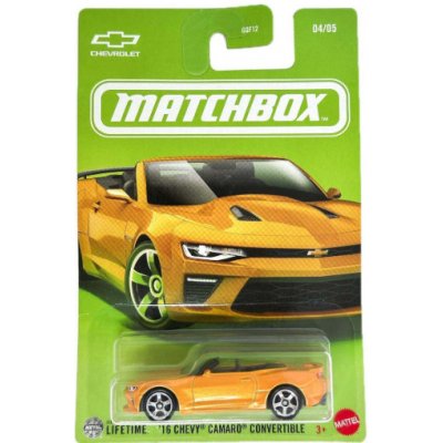 Matchbox Chevrolet 16 Chevy Camaro Convertible – Zboží Dáma