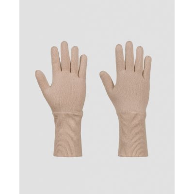Allude dámské kašmírové rukavice béžové – Hledejceny.cz