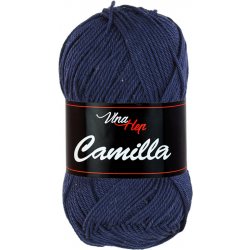Vlna-hep Příze Camilla - bavlna Camilla: 8120 Námořnicky modrá