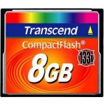 Transcend CompactFlash 8 GB TS8GCF133 – Zboží Mobilmania