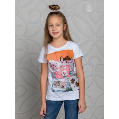 Winkiki dívčí triko WTG 01766 bílá – Sleviste.cz
