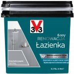 V33 Akrylová barva na obklady 0,75 l Světle šedý satén – Zboží Mobilmania