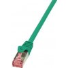 síťový kabel Logilink CQ2095S patch Cat.6 S/FTP PIMF PrimeLine, 10m, zelený