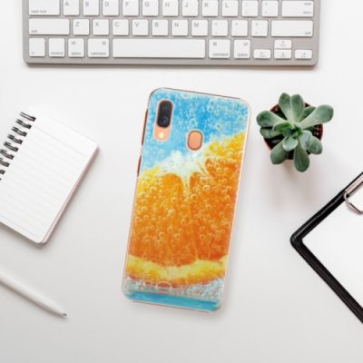 Pouzdro iSaprio - Orange Water - Samsung Galaxy A40 – Zboží Mobilmania