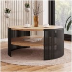 Mirjan 24 MJ0140 FIKOLI 40 x 75 cm černá / zlatý dub – Zbozi.Blesk.cz