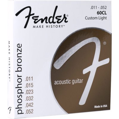 Fender Phosphor Bronze Acoustic Guitar Strings 11-50