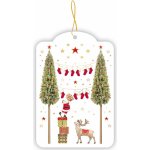 QUIRE PUBLISHING Jmenovky na dárky 5 kusů 0838 QP - vánoční – Hledejceny.cz