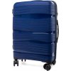 Cestovní kufr Rogal Royal modrá 35l