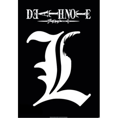 Plakát 61x91,5cm - Death Note - L Symbol – Hledejceny.cz