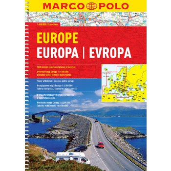 Evropa-Europa atlas-spirála MD 1:800T