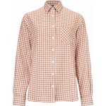 Vlnka Dámská flanelová košile s Merino vlnou káro hnědá – Zboží Dáma Vlnka Dámská flanelová košile s Merino vlnou káro hnědá – Zboží Dáma