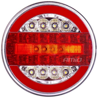 Amio LED kulaté světlo na vozíky a přívěsy 12/24V levé nebo pravé se 3 funkcemi | RCL-07-LR – Hledejceny.cz