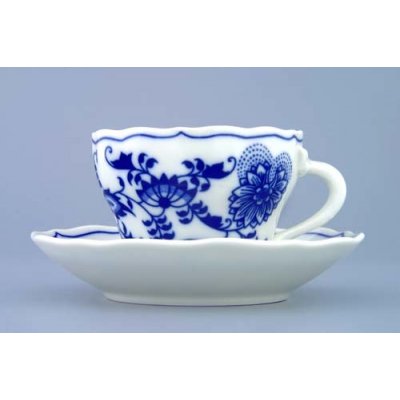 Cibulák šálek podšálek A 1 ZA 1 zrcadlový podšálekoriginální cibulákový porcelán 120 ml – Hledejceny.cz