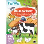 Omalovánky A4 se samolepkami Farma – Sleviste.cz
